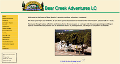 Desktop Screenshot of bearcreekadventures.com